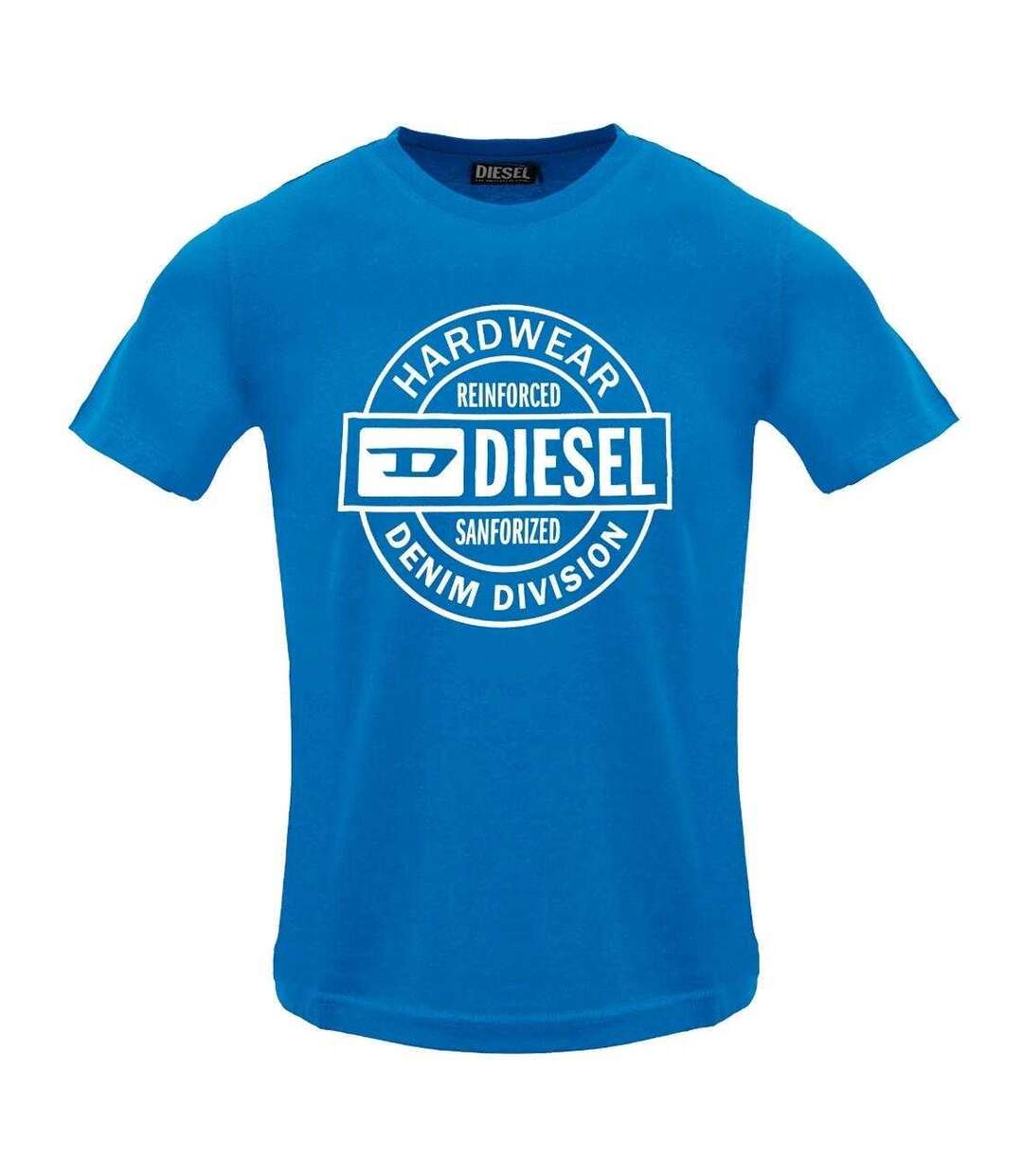 T-shirt Motif/style Cercle Hardware Homme Bleu Saphir Diesel-1