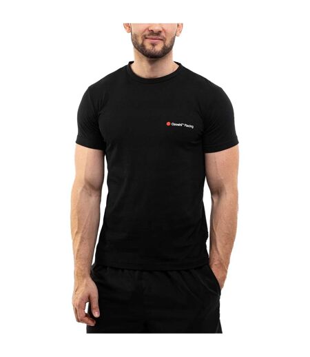 T-shirt Motif/style Petit Logo Homme Noir Ozoshi