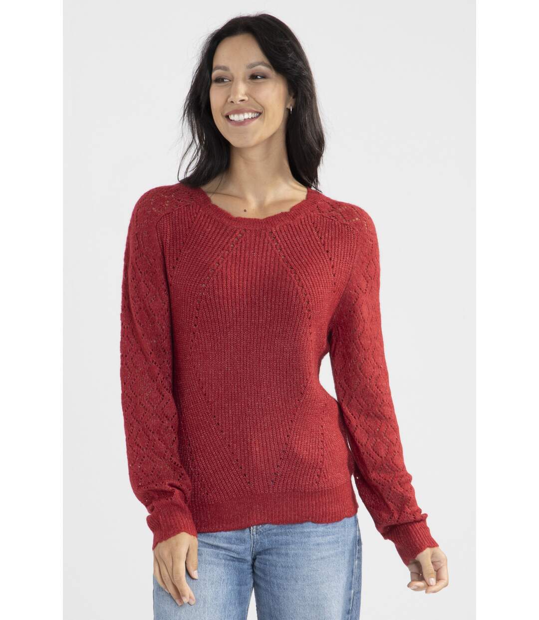 Pull Caligo Bordeaux-2