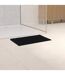 Tapis de Salle de Bain Chenille 50x80cm Noir-4