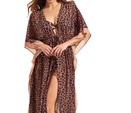 Caftan long de plage UYUNI Selmark Mare