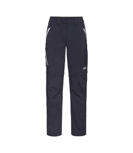 Pantalon Overland Femme Bleu Marine Foncé Jack Wolfskin