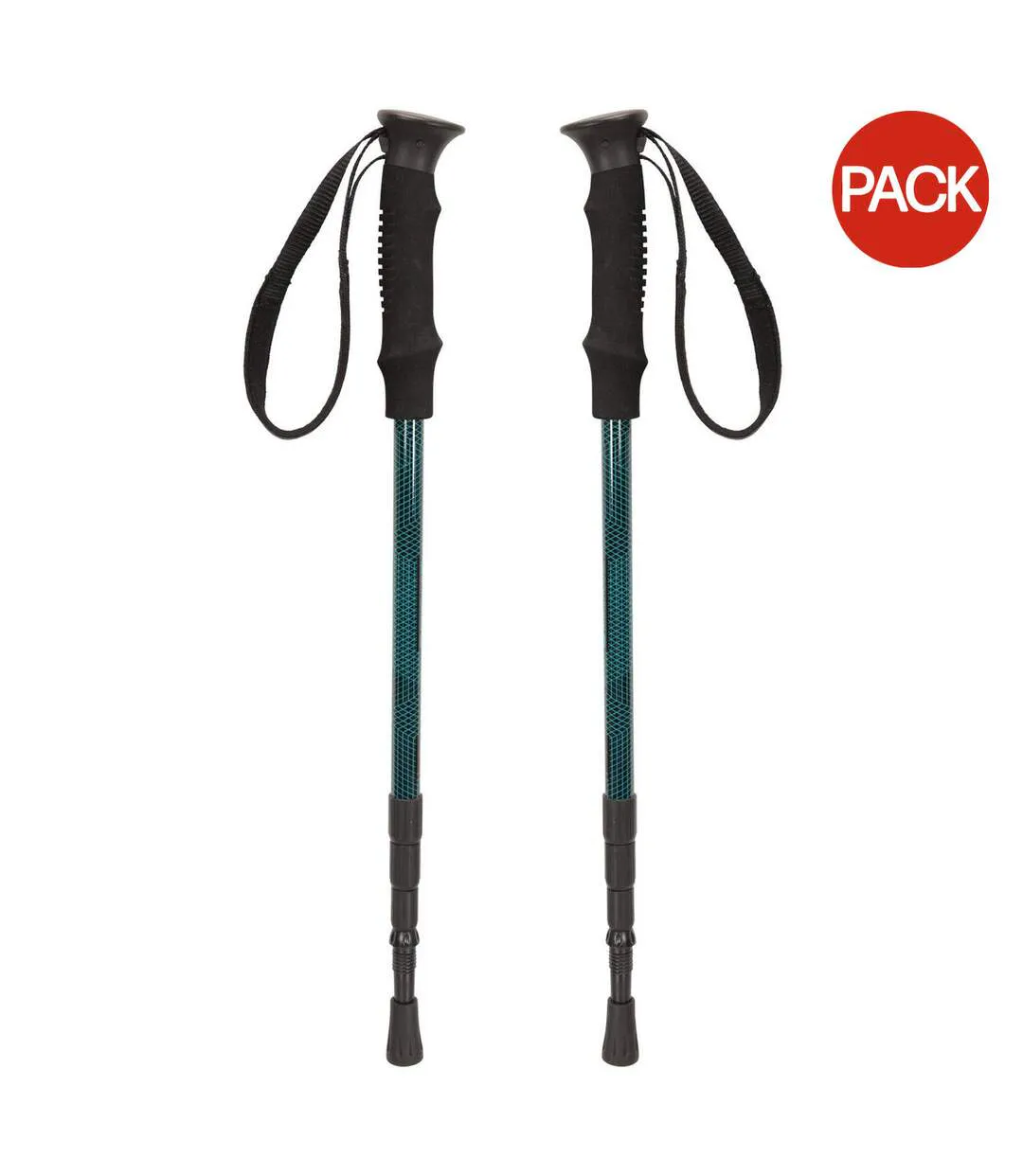 Bâton De Marche Compact Taille Unique Bleu Sarcelle Mountain Warehouse-1