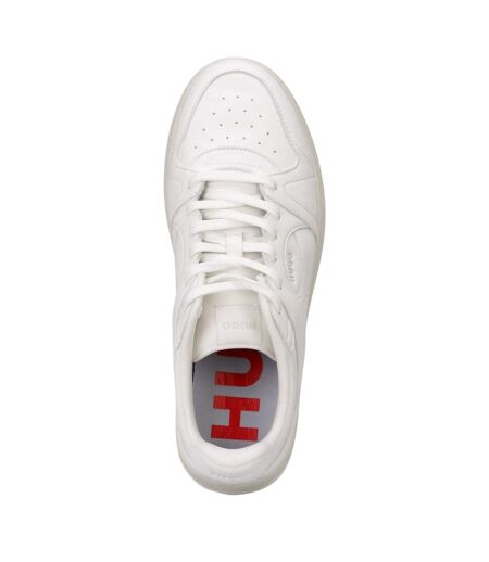 Mens Hadrian Tenn Pugr Trainers White Hugo