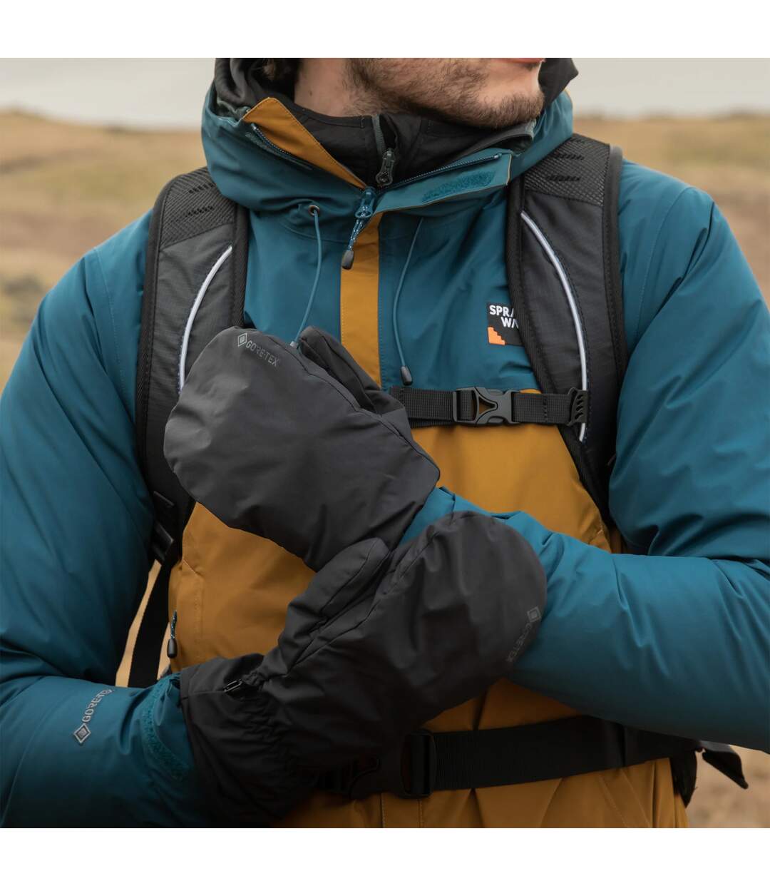 Trekmates - Gants de pluie Scafell GTX pour hommes et femmes-3