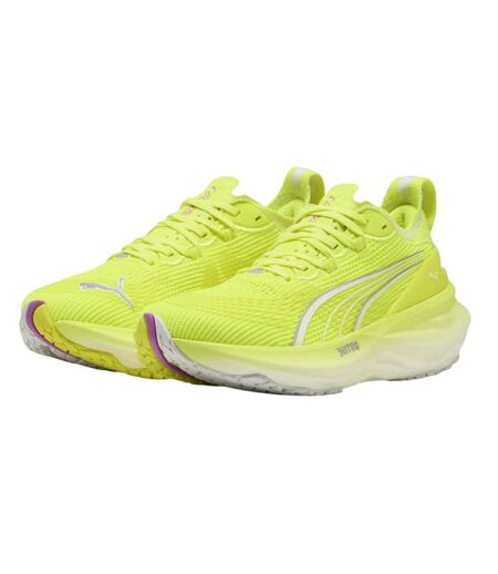 Womens/ladies Foreverrun Nitro 2 Running Shoes Yellow Puma