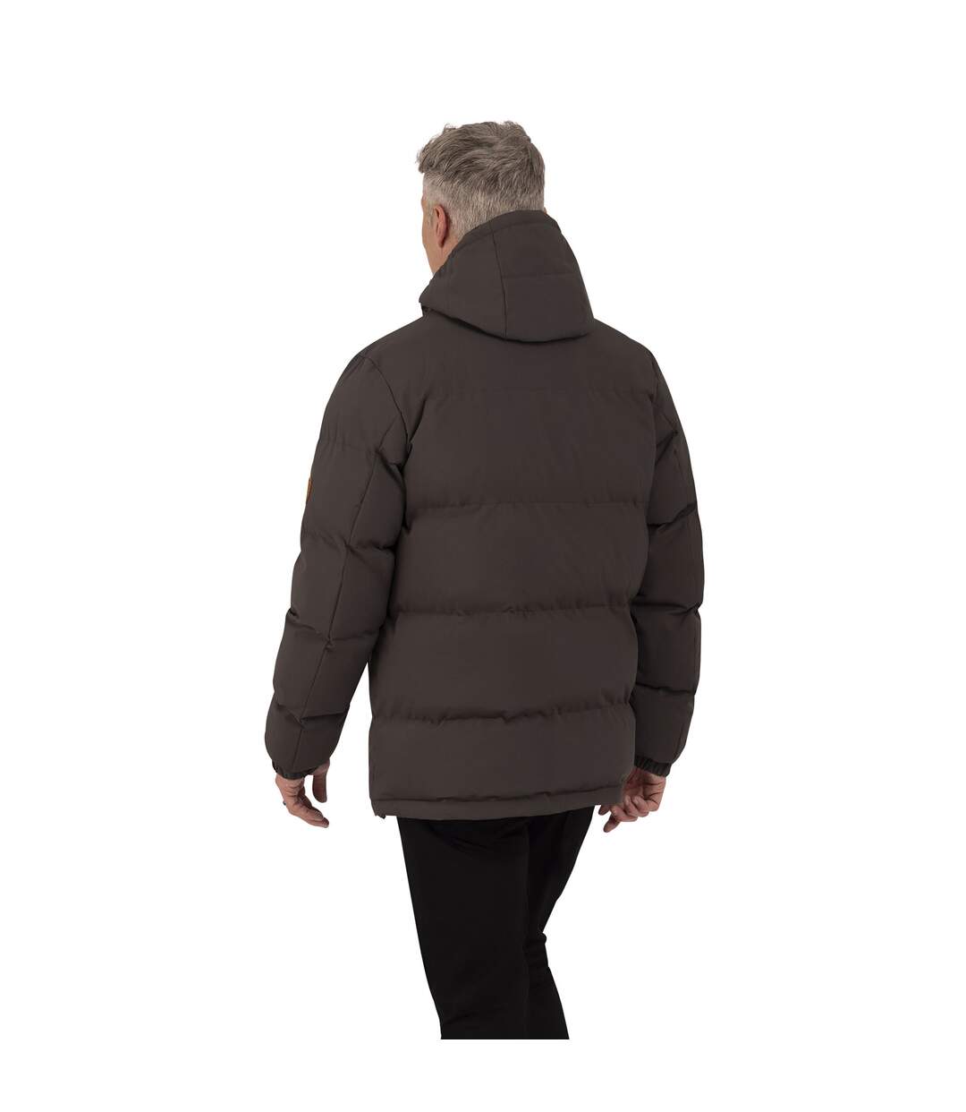 Veste Rembourrée À Capuche Saturn Homme Anthracite Trespass-4
