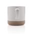Glazed ceramic 360ml mug one size white XD Collection-4
