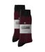 4 Pack Mens Cotton Dress Socks | Spirit Square Knit Socks-2