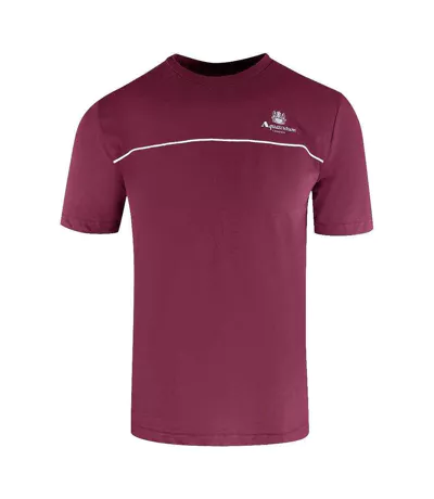 T-shirt Homme Rouge Aquascutum