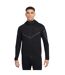Veste À Capuche Motif/style Chevron Tech Homme Noir Nike-1