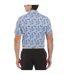 Chemise Manches Courtes Golf Motif/style Fantaisie Homme Bleu Foncé Original Penguin-3
