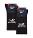 6 Pairs Ribbed Sport Breathable Crew Socks for Men and Women-2