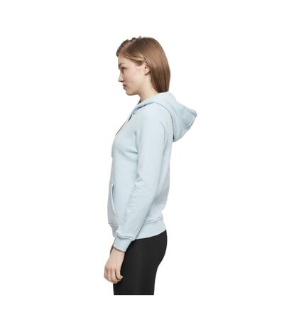 Sweat À Capuche Basic Femme Bleu Mer Build Your Brand