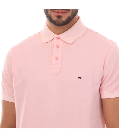 Polo Homme Rose Tommy Hilfiger