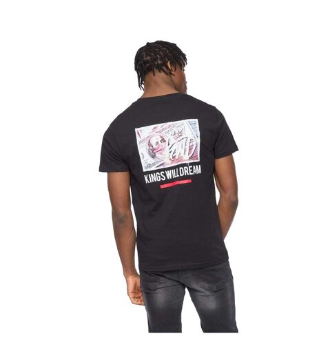 T-shirt Motif/style Billet De Un Dollar Homme Noir Kings Will Dream