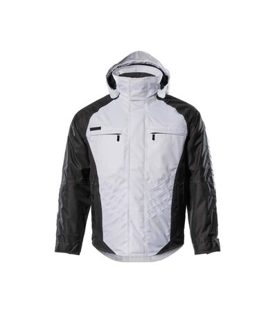 Mens Unique Frankfurt Jacket White Dark Anthracite Mascot