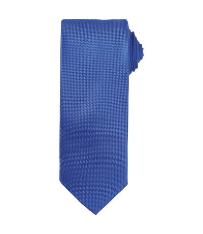 Premier Unisex Adult Micro Waffle Tie (Royal Blue) (One Size)