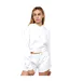 Juice Womens/Ladies Danica Crop Hoodie (White) - UTBG777-1