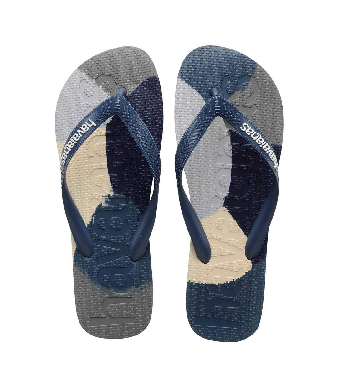 Tongs Top Logomania Femme Bleu Indigo Havaianas-2