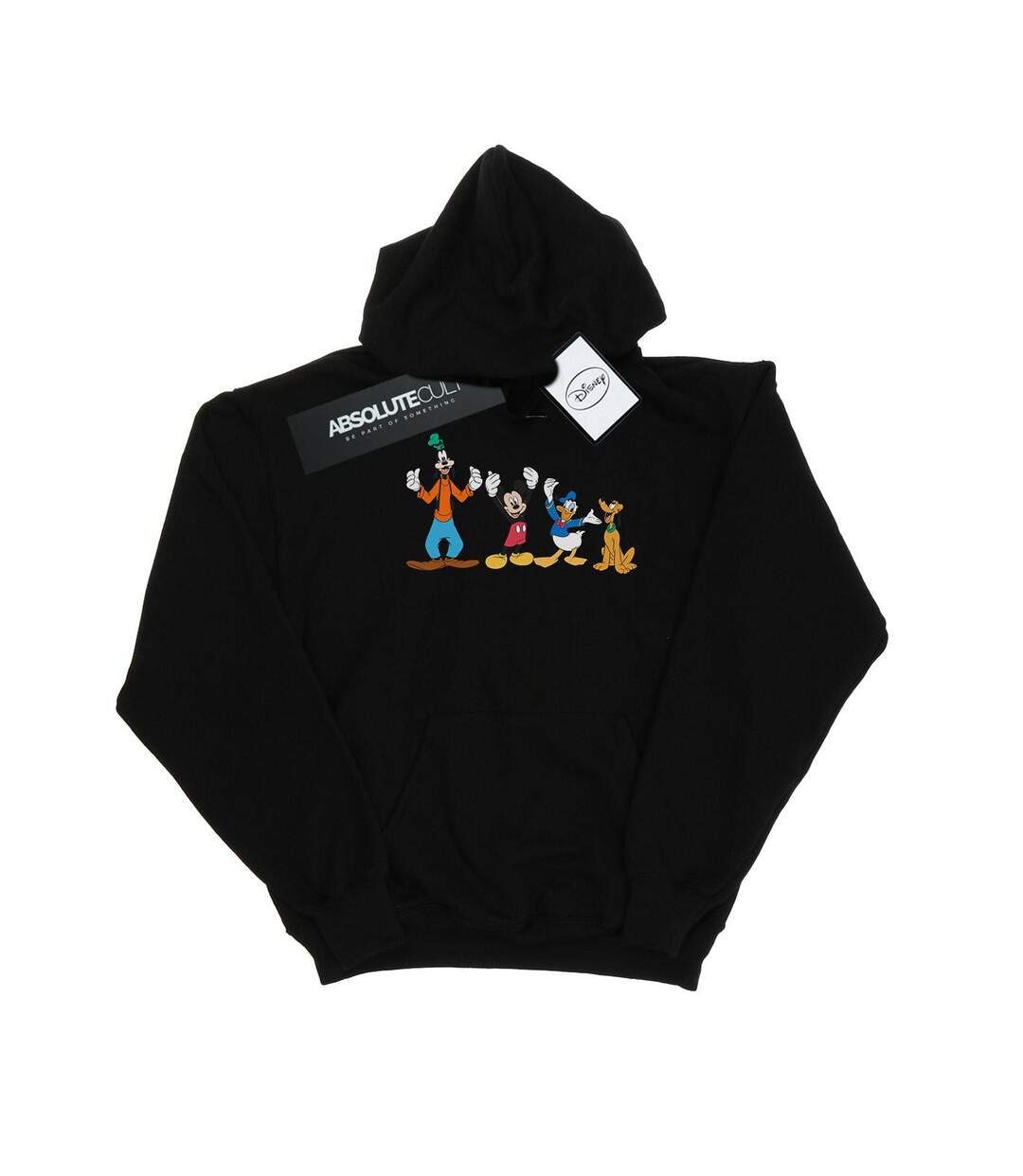 Disney Sweat à capuche Femme/Femme Mickey Mouse Friends (Noir) - UTBI11113-1