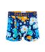 OddBalls Mens Space Balls Spotted Boxer Shorts (Blue) - UTOB164