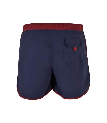 Short De Bain Homme Bordeaux Bleu Nuit Urban Classics