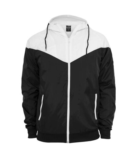 Veste Softshell Arrow Windrunner Homme Noir Blanc Urban Classics