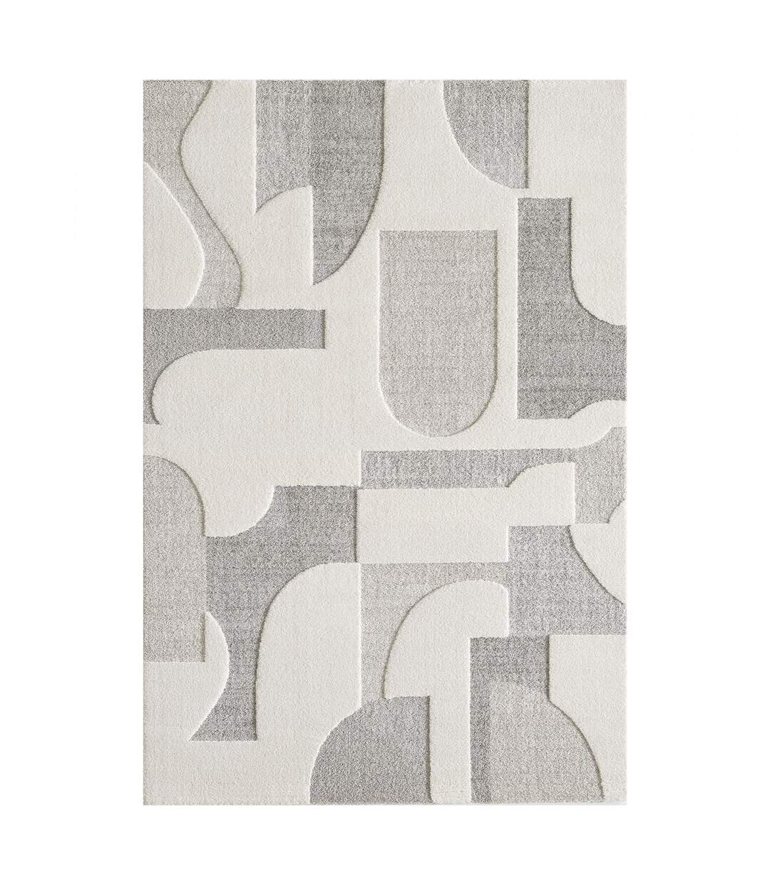 Tapis salon et chambre tissé motif simple CERGEO