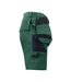 Mens Prio 5535 Work Shorts Forest Green Projob-4