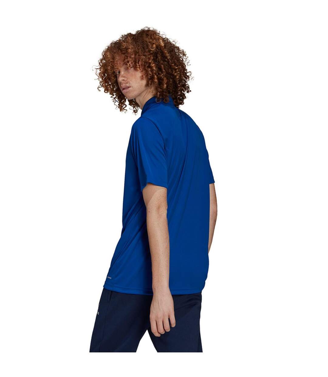 Polo Entrada Homme Bleu Adidas-3