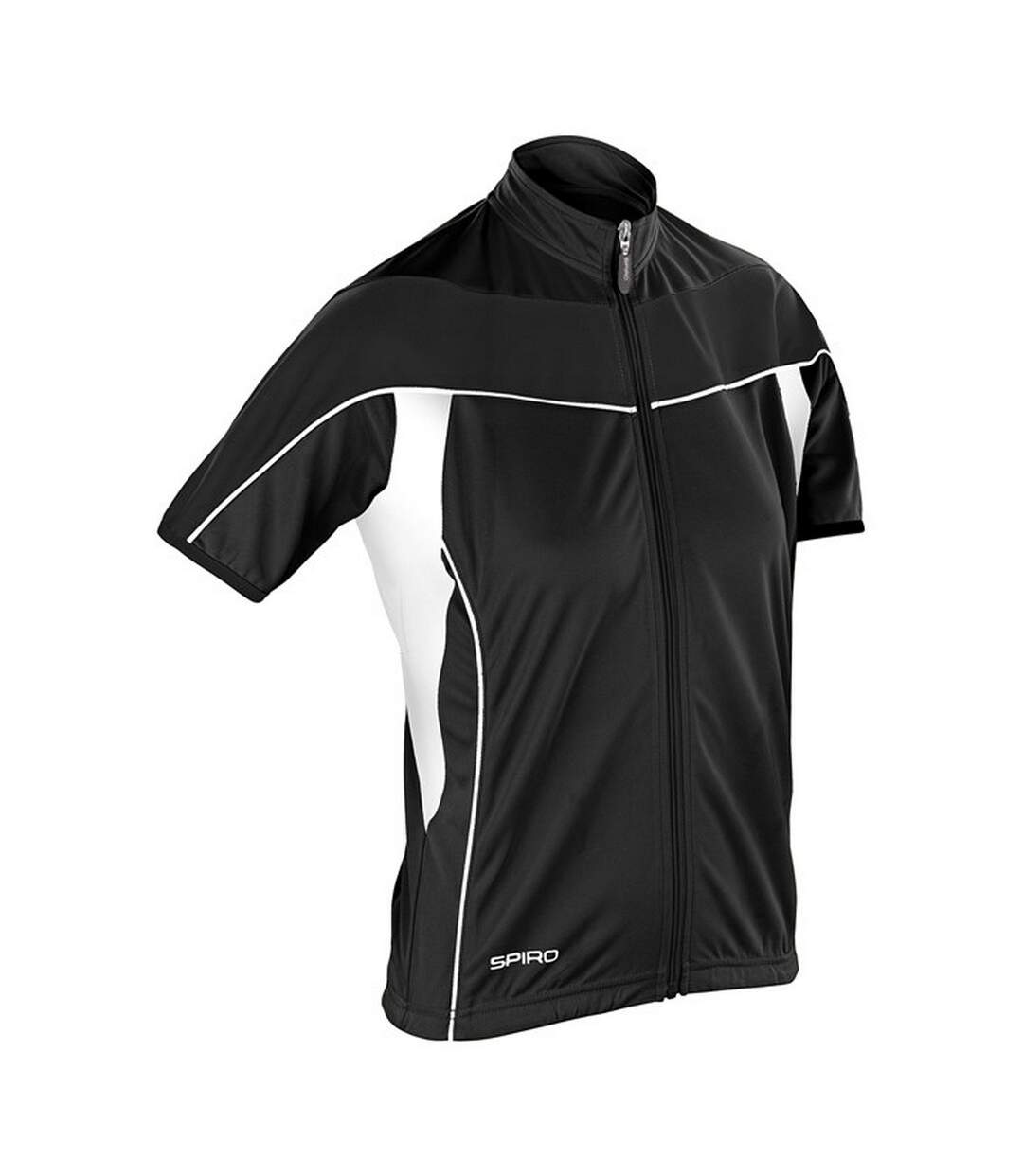 Maillot de cyclisme bikewear femme noir / blanc Spiro-1