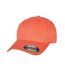Casquette Orange Sanguine Flexfit-1