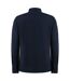 Mens superwash 60°c tailored long-sleeved shirt navy Kustom Kit