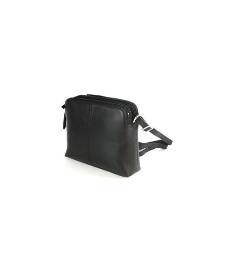 Eastern Counties Leather Terri Leather Purse (Black) (One Size) - UTEL443
