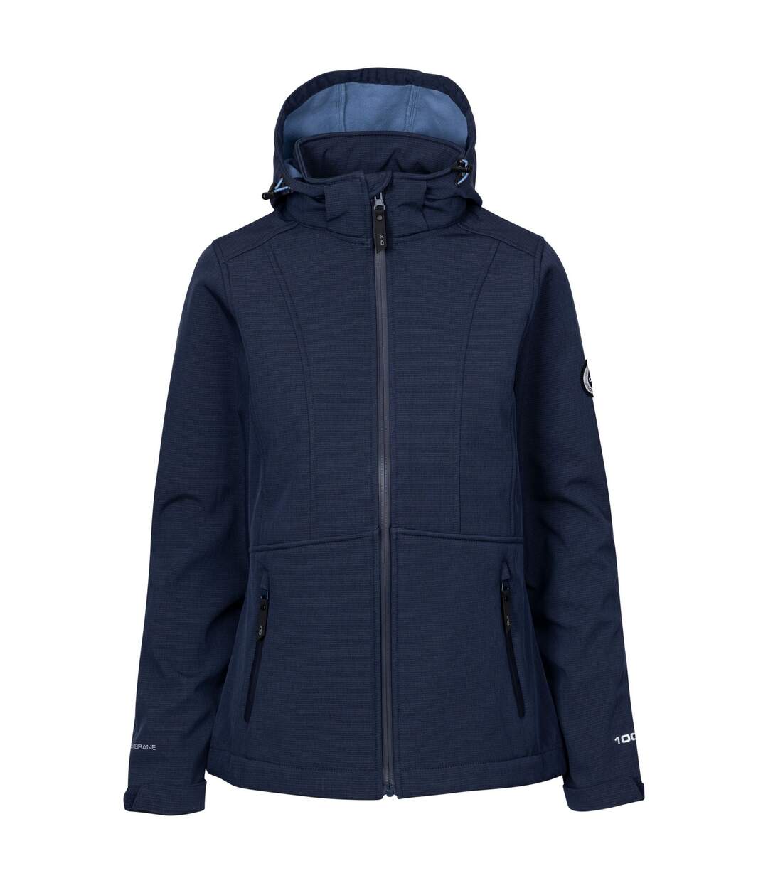 Veste softshell anak homme bleu marine chiné Trespass Trespass