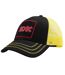 Casquette Trucker Noir Jaune Amplified-3