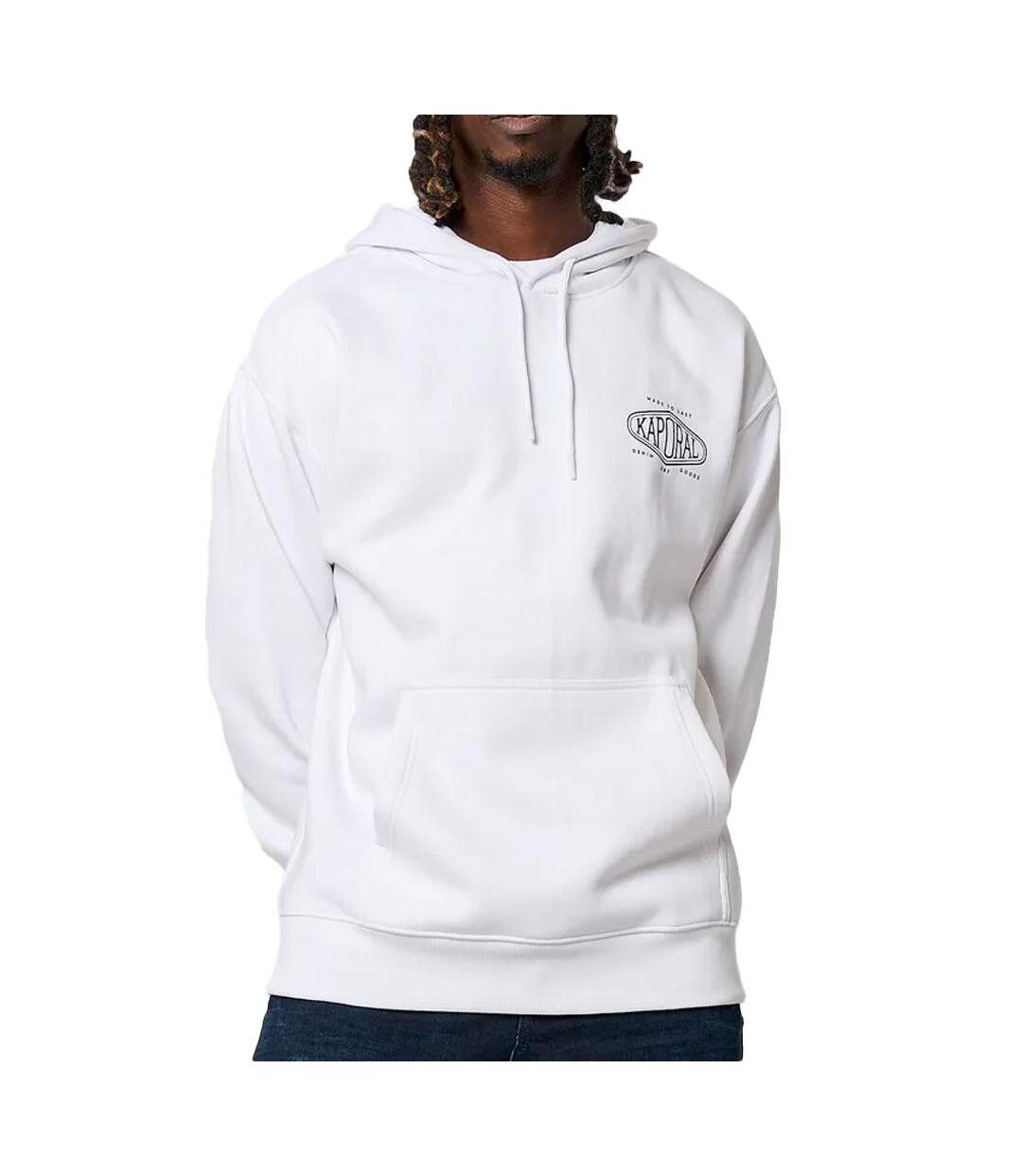 Sweat Capuche Blanc Homme Kaporal VARDOH - S