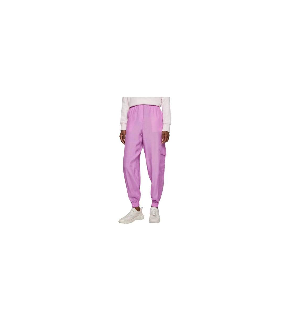 Pantalon De Jogging Motif/style Cargo Femme Rose Boss-1