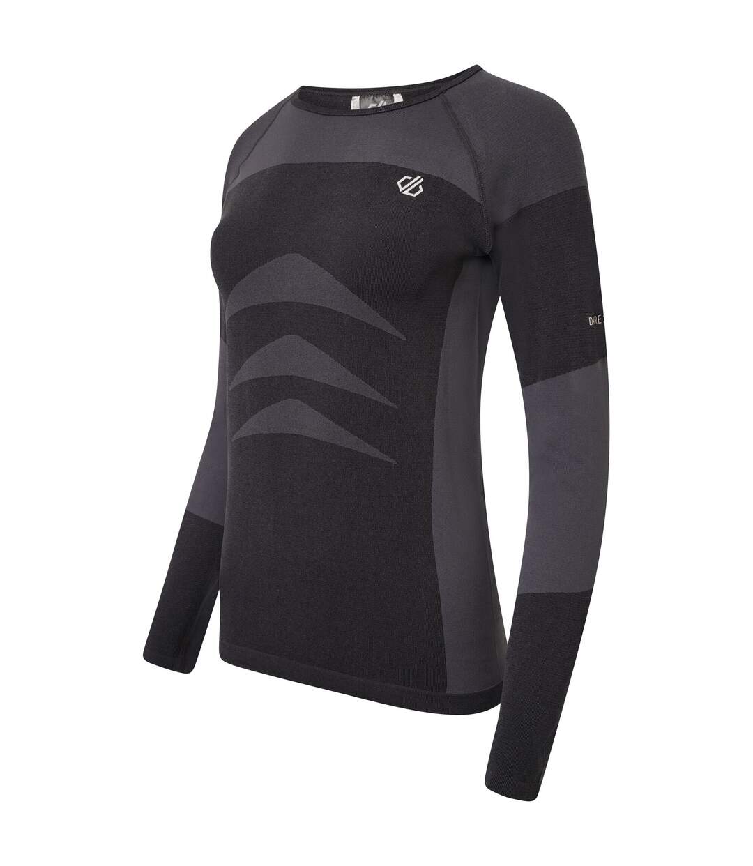 Womens/ladies in the zone ii long-sleeved base layer top black Dare 2B-3