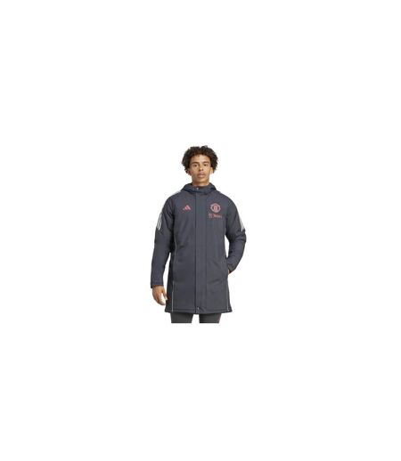 Mens 24/25 Manchester United Fc Parka Carbon Adidas