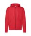 Veste À Capuche Classic Adulte Rouge Fruit Of The Loom-1