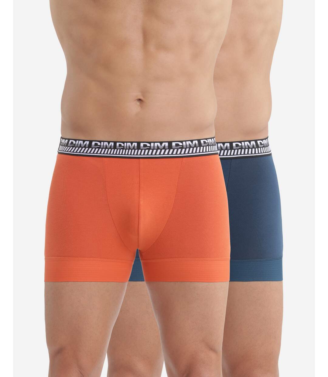 Lot de 2 Boxers Coton 3D Flex Stay and Fit-1