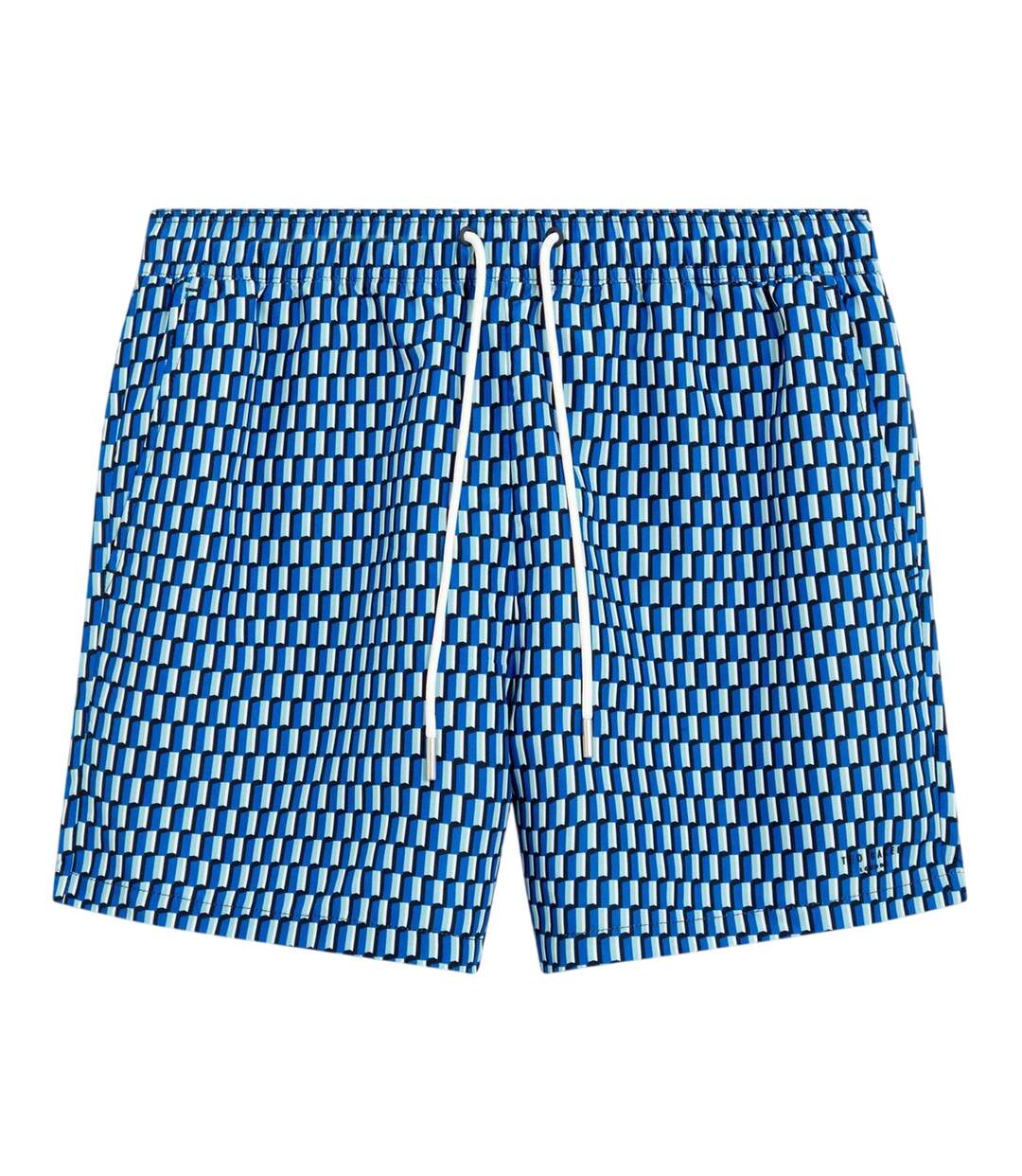 Mens Printed Swim Shorts Bright Blue Ted Baker-2