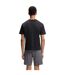 Mens Printed Relaxed Fit T-shirt & Shorts Set Grey Black Boss-3