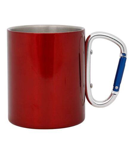 Mug En Acier Avec Poignée Mousqueton Taille Unique Rouge Regatta