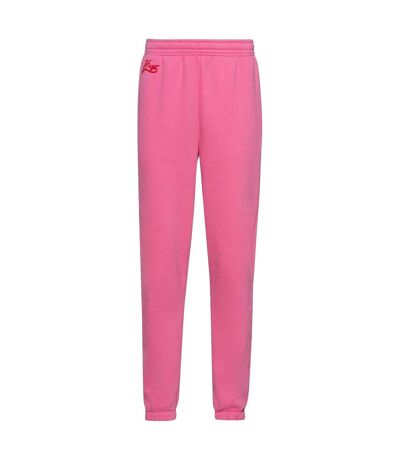 Womens/ladies Nigia Tracksuit Bottoms Pink Hugo
