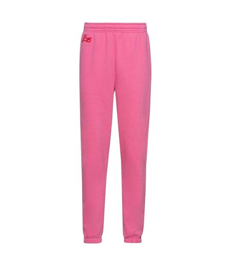 Womens/ladies Nigia Tracksuit Bottoms Pink Hugo