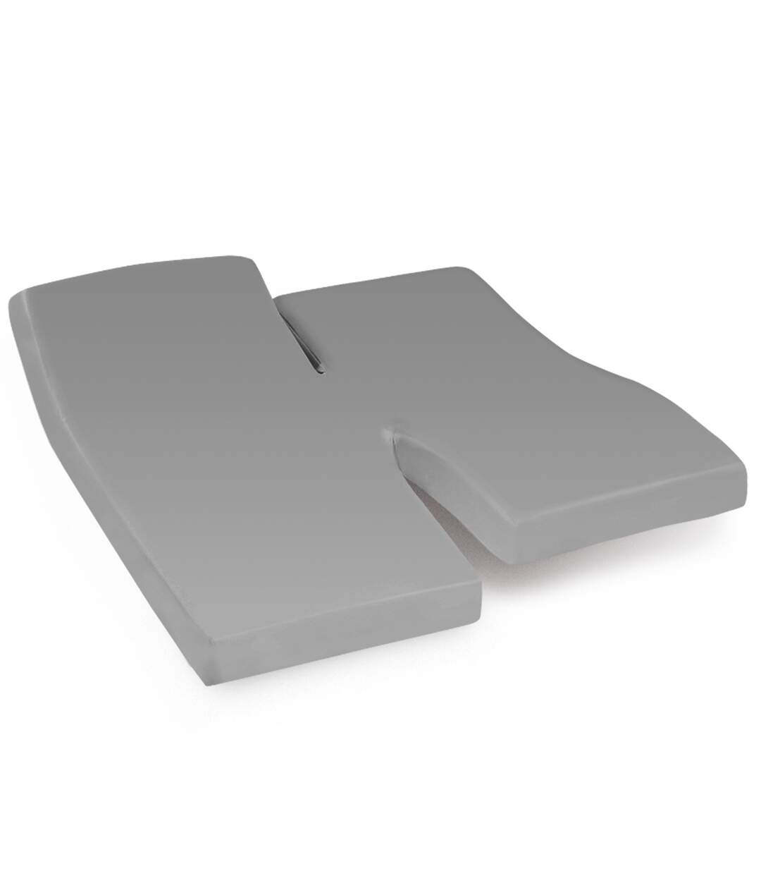 Drap housse relaxation uni coton ALTO - TPR Tête et pied relevable-1