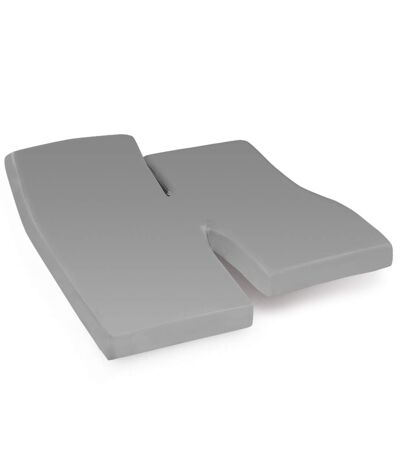 Drap housse relaxation uni coton ALTO - TPR Tête et pied relevable